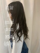 スイート ヘアデザイン(Suite HAIR DESIGN)&nbsp;大人可愛いデジタルパーマ抜け感ルーズスパイラル