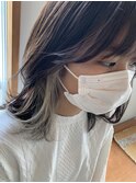 イヤリングカラー ホワイトベージュ