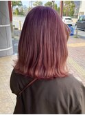 【Azur】Coral pink beige