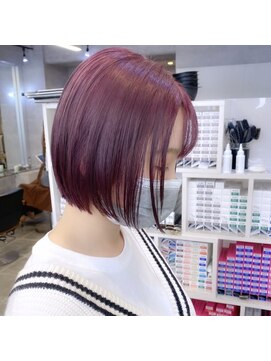 キャラ シャローネ 池袋(Chara Chalone) 楽ちんボブスタイリングの春カラー/年代問わず人気!