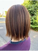 切りっぱなしボブ