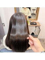 ミント 鳳(Mint.) 20代 30代 40代 セクションカラー ラベンダーベージュ ロブ