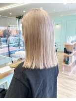 モリオフロムロンドン 大宮店(morio from London)&nbsp;【morio坪井】ケアブリーチ ×ブロンドベージュ
