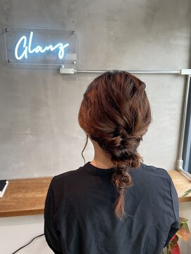 グランツ(GLANZ) パーティーヘアセット