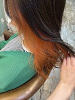 オーガスト ヘア ネイル(AUGUST hair nail) インナー◎オレンジ