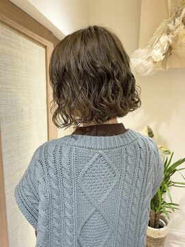 クーナバイトマト 横浜(Cuna by TOMTO) 【Cuna】コテ巻き風パーマ_ボブパーマ_横浜パーマ_