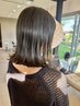再来【Fleurオリジナルカット+透明感フルカラー+頭皮エステ+トリートメント】