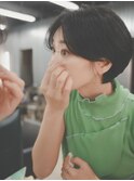 ナチュラルマッシュショート