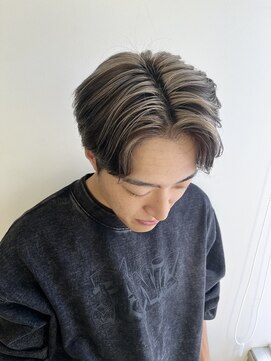 ロータスヘアーデザイン(Lotus Hair Design) 【lotus下枝】メンズバレイヤージュ/グレージュ/外国人風カラー