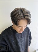 【lotus下枝】メンズバレイヤージュ/グレージュ/外国人風カラー