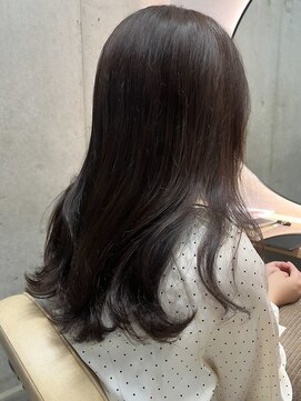 ユアーズヘア 神楽坂店(youres hair) グレージュ/髪質改善/オージュア/ミディアム