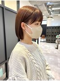 髪質改善/縮毛矯正/酸性ストレート/ショートボブ/前髪/韓国/立川
