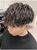 メンズ　スパイラルマッシュ