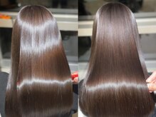 髪のお悩み解決♪こだわりの美髪ストレート(縮毛矯正)＆髪質改善トリートメント☆自分史上最高峰の艶髪へ！