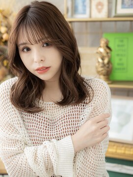 カバーヘア ブリス 川口(COVER HAIR bliss) 抜け感くびレイヤー韓国風ニュアンスパーマh3川口20代30代40代