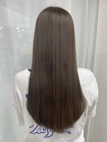 ルノン シェリー(LUNON cheliy)&nbsp;ホワイトグレージュミニウルフチェリーブラウンデジタルパーマ