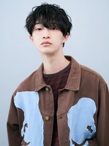 簡単スタイリング爽やかニュアンスパーマのナチュラルショート