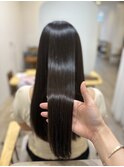 髪質改善ストレート　毎朝のアイロンとおさらば