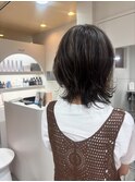 【髪質改善】ウルフカット×ハイライト