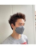 爽やかメンズスパイキーショート/簡単スタイリング