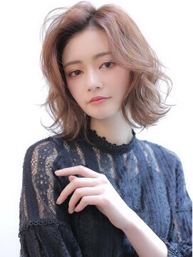 アグ ヘアー スタッグ 宇都宮城東店(Agu hair stag) 《Agu hair》プリカール風ボブで女っぽ◎