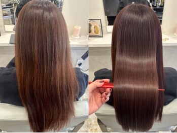 カームバイブージー(CALME by bougie)の写真/薬剤除去から始まる“髪の再生トリートメント”でダメージレスで美しい髪へ!繰り返すほど髪が整う―*