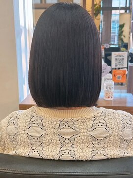 【87.縮毛矯正×髪質改善】白髪染め・ショートカットも◎