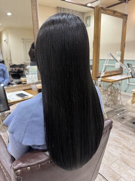 ラボヌールヘアーノーブル 新越谷店(La Bonheur hair noble) 極上髪質改善/美髪ストレート【美髪】【イメチェン】