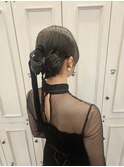 リボンヘアアレンジ/Raffune yokohama 田中あずさ