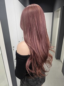 ゴットラトゥール(GOTTO LATOUR) 垢抜けカラー/ブリーチ/ピンク/ピンクベージュ/ロング