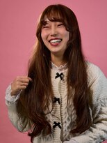 アンアタッシュ(UNE ATTACHE)&nbsp;Blooming Clarity シアーカラー × 大人可愛いヘア×トレンド