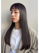 ブラウヘアアンドケア(care)&nbsp;ストレートロングヘア