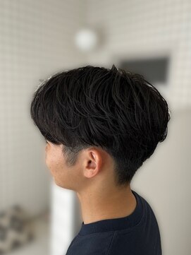 ジャミン 長嶺店(Jammin.) 刈り上げセンターパート《フェザーパーマ》