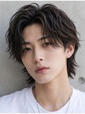 福島/京橋/大阪/曲がる縮毛/ブリーチ/メンズカット/フェザー/眉