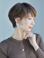 インセプション 銀座(INCEPTION) 丸みショート・ボブ/丸顔/前髪あり/絶壁解消/30代/40代/50代