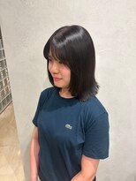 ユニ 心斎橋(Uni.) 切りっぱなしボブ
