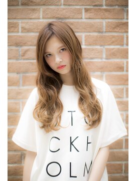 サロンドミルク 原宿(salon de MiLK) 【salon de MiLK原宿】大人かわいいヌーディベージュ