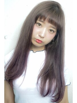 ノラ シンディ(NORA CYNDY) 【CYNDY砂川】CYNDYオリジナル♪グレー＆バイオレットグラデ