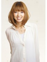 美容室 サボイ 高崎店(SAVOY)&nbsp;大人可愛い厚めバング前下がりボブ*+高崎+*…