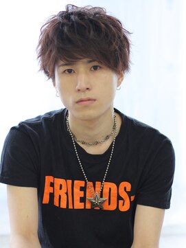 ヘアリゾート ブーケ(hair+resort bouquet) 「クラウドマッシュ耳かけツーブロック」