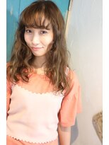 リンダ(LINDA) 【LINDA 野崎絢】デザインカラー/ウェーブ スタイル