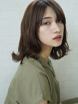 ヘアリゾート粋 ウナム 新宿東口店(enam)&nbsp;本多　ミディアムスタイル 1[新宿]/新宿駅」