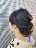 卒園式和装ヘアアレンジ