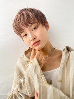 ヴェルダ 池袋店(verda)&nbsp;マニッシュベリーショート×natural beige◎Yamamoto