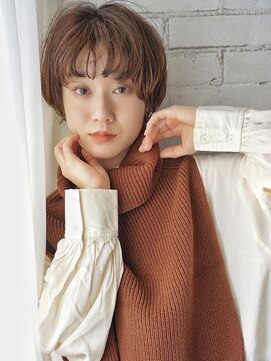 ベルビアンカ(Belle BIANCA) Belle BIANCA マッシュショート×ココアブラウン by. マツモト