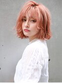 【La fith】 ピンクベージュ×ボブ