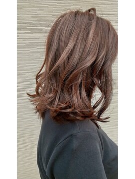 ヘア ヴィーヴル 田宮店(Hair BIVRE) ツヤ髪×ピンクベージュ　#kimu