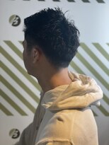 バーバーバー アカバネ(BARBER-BAR AKABANE)&nbsp;ヒートカールパーマスタイル【BARBER-BAR】