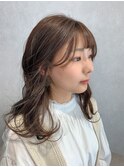 エアリーミディ☆大人可愛いブラウンベージュ