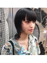 インク 渋谷(INK.)&nbsp;ボブ/フェザーバング/大人かわいい/グラデハイライト[渋谷]